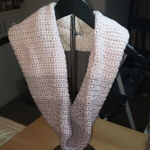 Pink Ombre Infinity Scarf